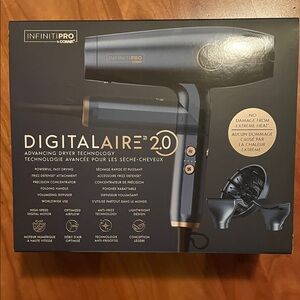 InfinitiPro by Conair DigitalAire 2.0 Hair Dryer - Black
